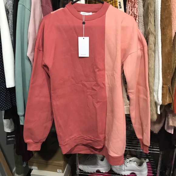 Lovers + Friends Colorblock sweatshirt dress - Picture 4 of 7